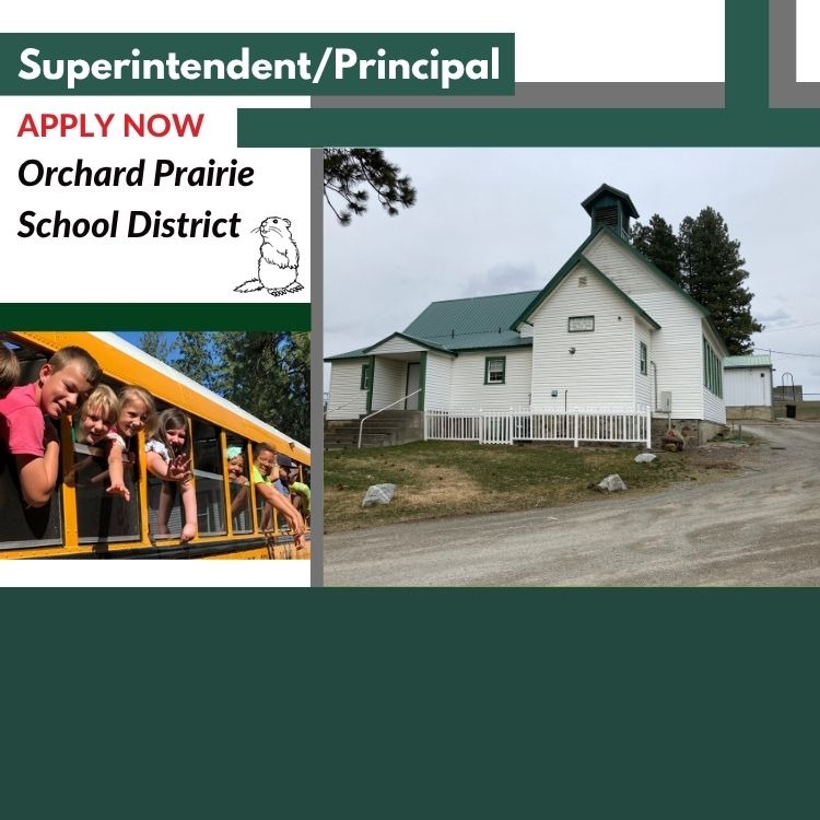 Superintendent/Principal Opening - Orchard Prairie School District