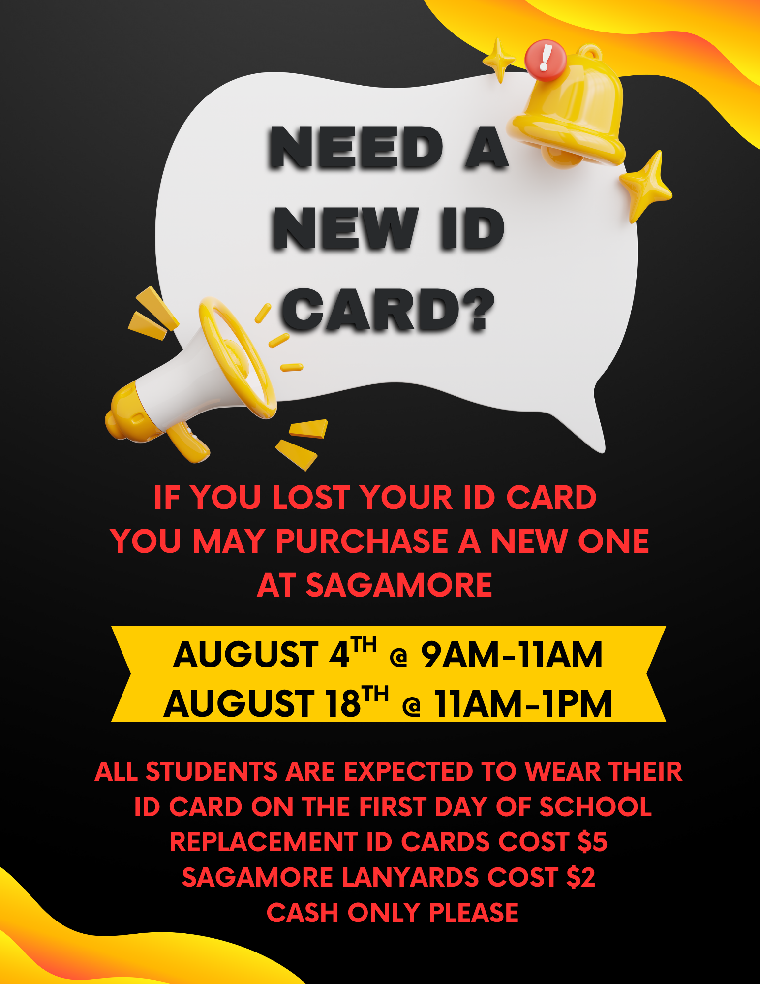 New/Missing ID Days