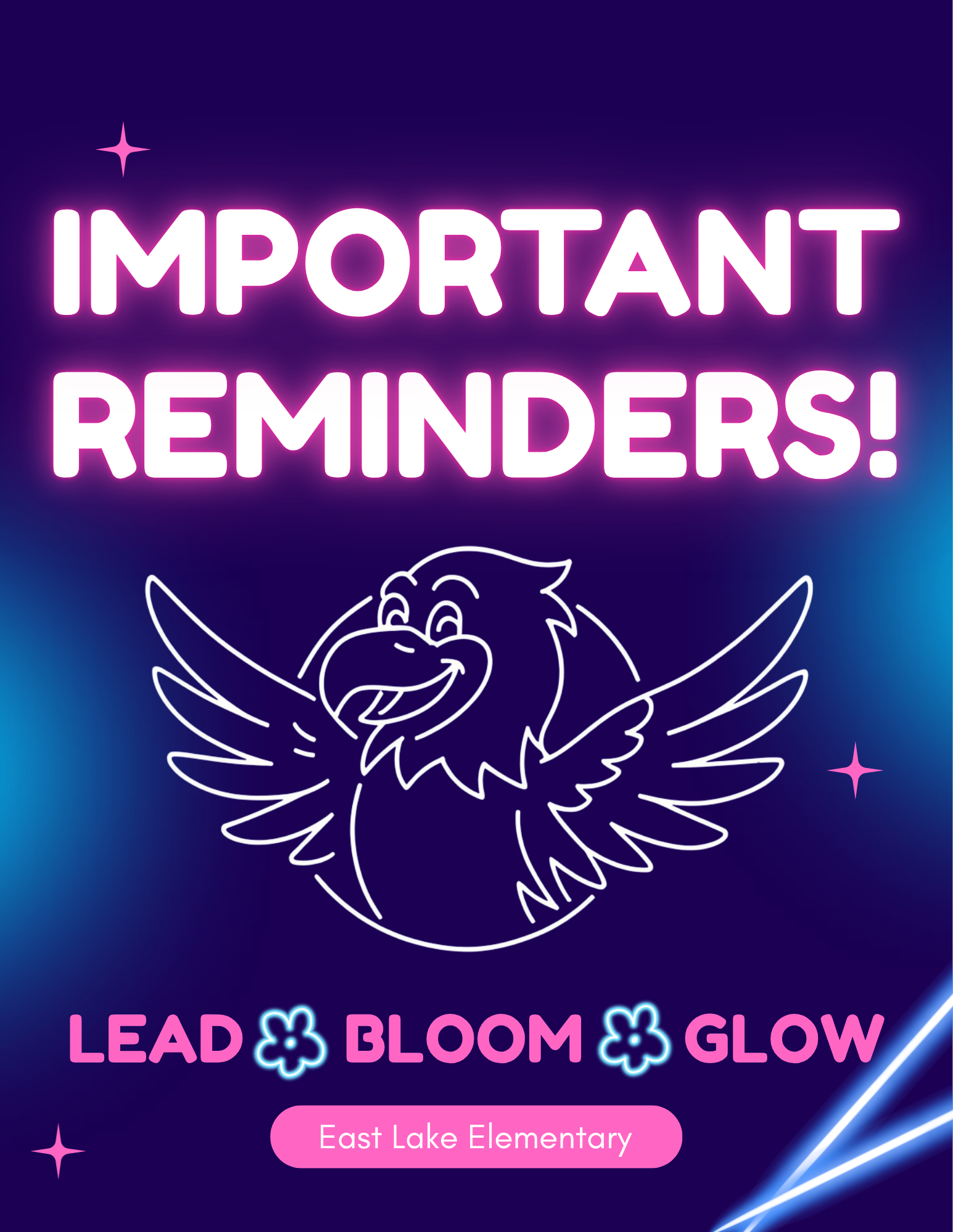 ‼️Important Reminders ‼️