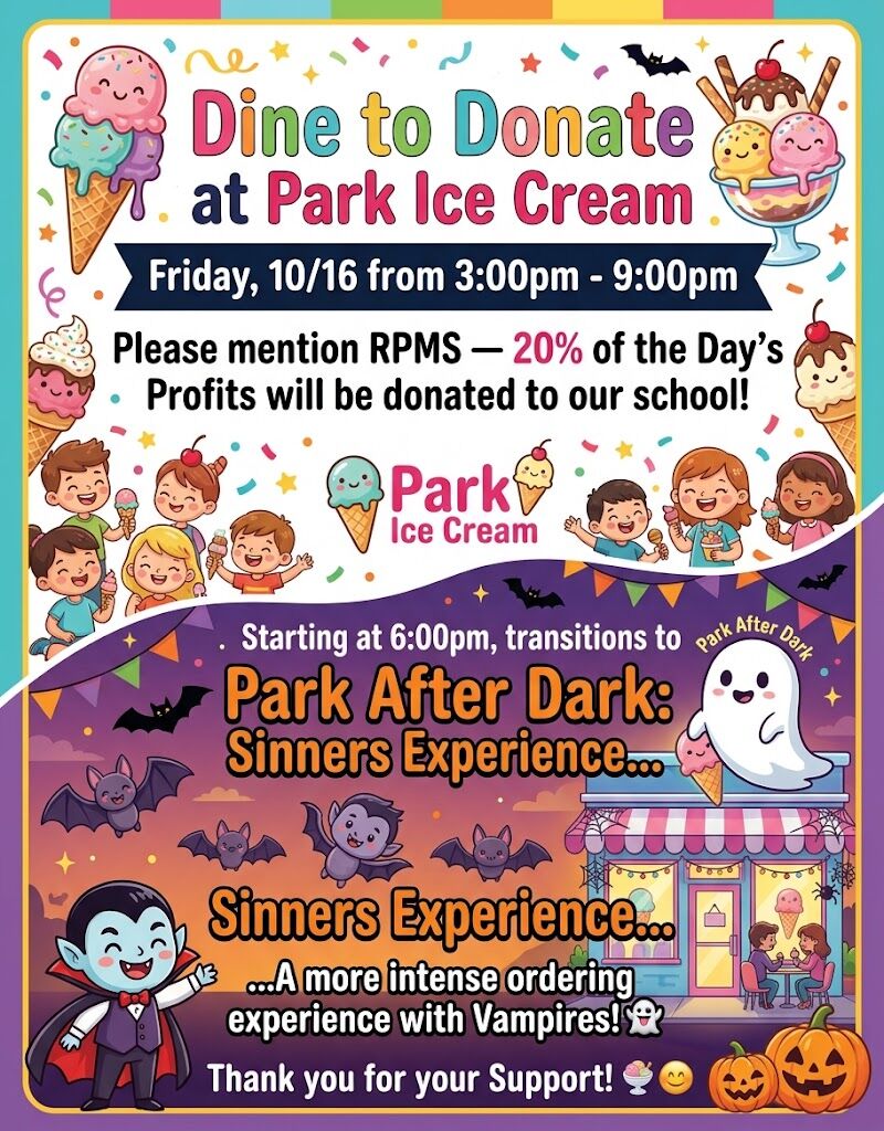 RPMS PTA Dine to Donate