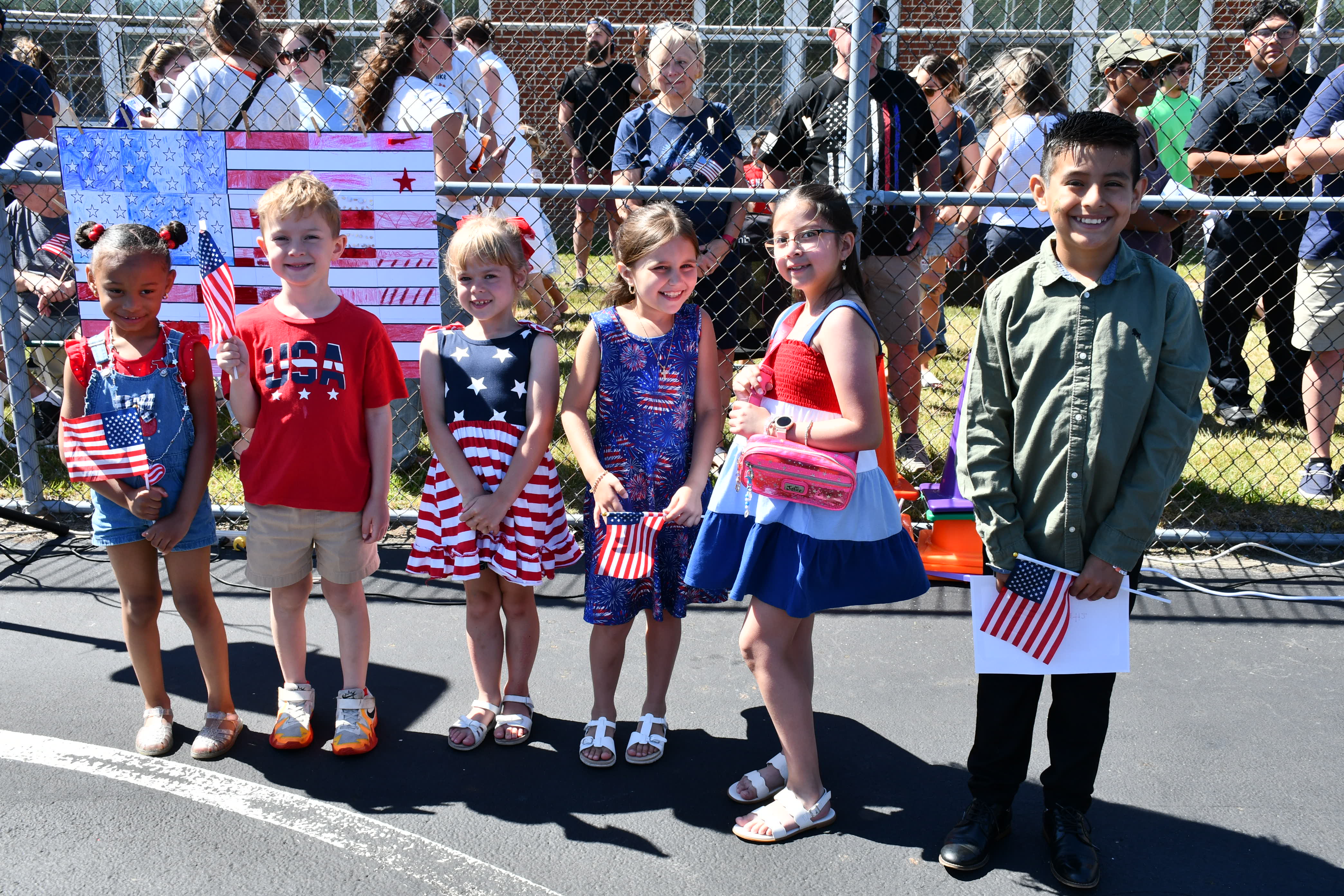 Clayton Huey Elementary School Celebrates Flag Day With Musical Assembly