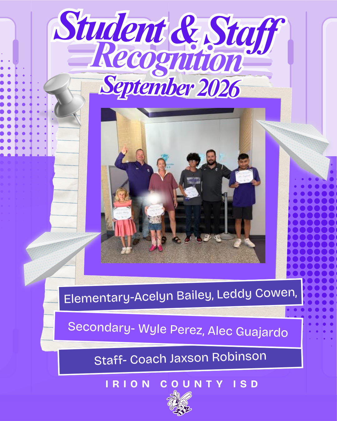 Student and Staff Recognition