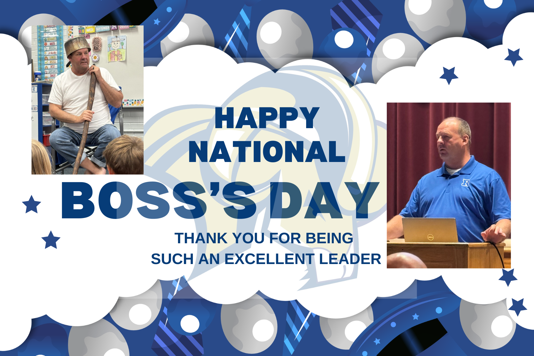 Happy National Boss' Day this Friday October 16th
