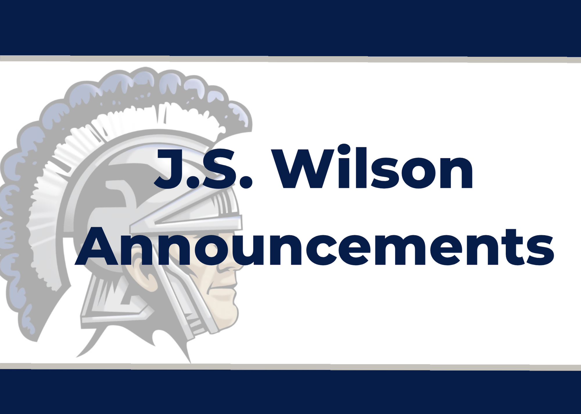 Announcements 9/16/26
