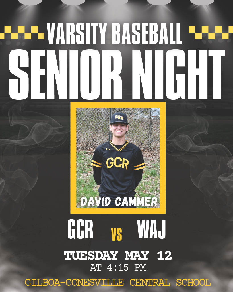 Game Day: 5/12/26 ⚾🥎Senior Night - Varsity Boys Baseball and Girls Softball ⚾🥎