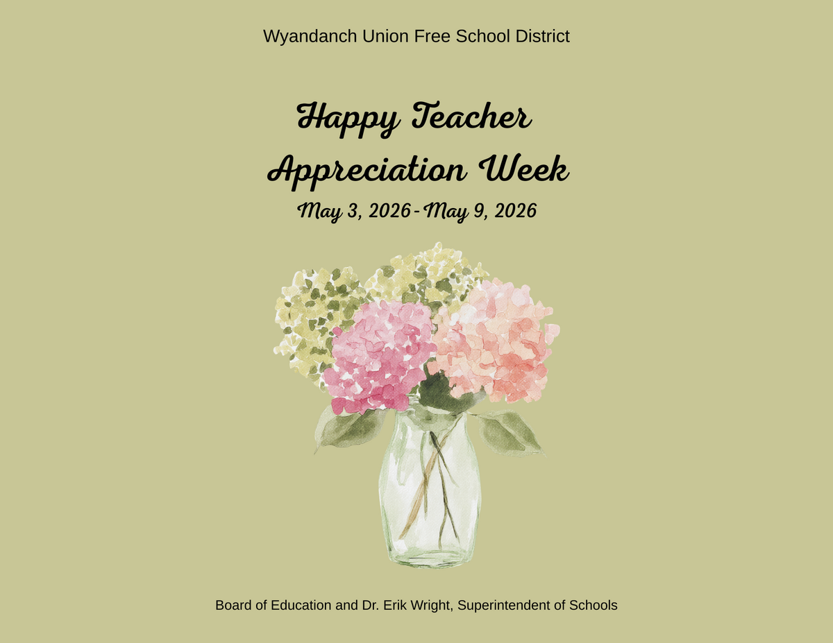 Happy Teacher Appreciation Week - May 3, 2026 - May 9, 2026
