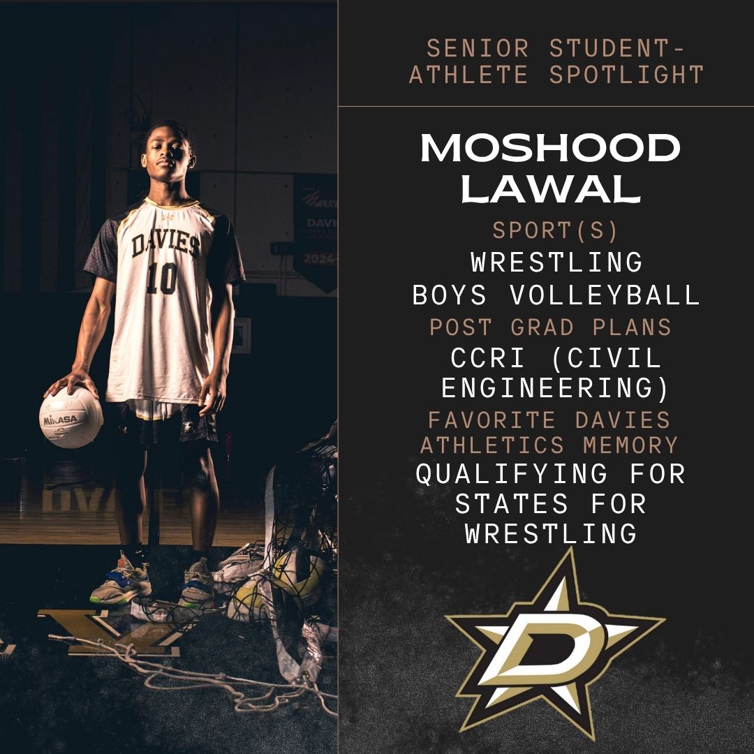 Senior Student-Athlete Spotlight: Moshood Lawal
