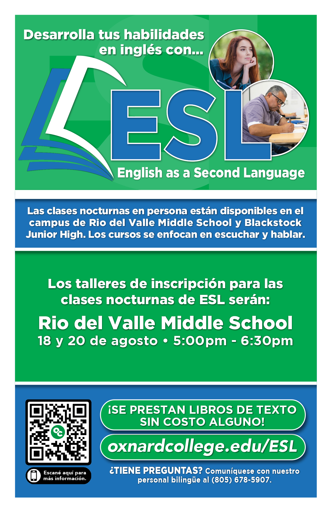 Develop Your English Language Skills! 📚🗣️ ¡Desarrolla tus habilidades en inglés! 📚🗣️