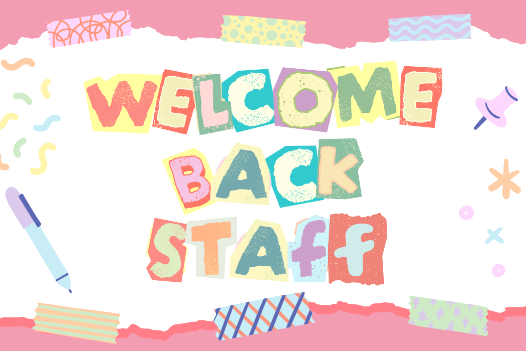 Welcome Back LaPoynor Staff! ✨📚