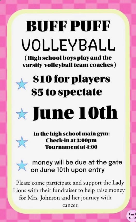 Buff Puff Volleyball