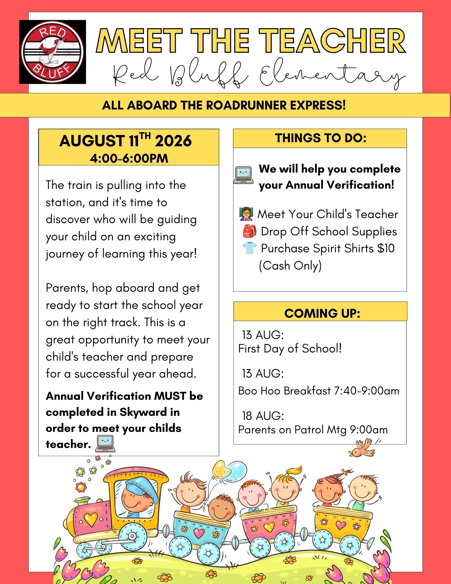Meet The Teacher! 
