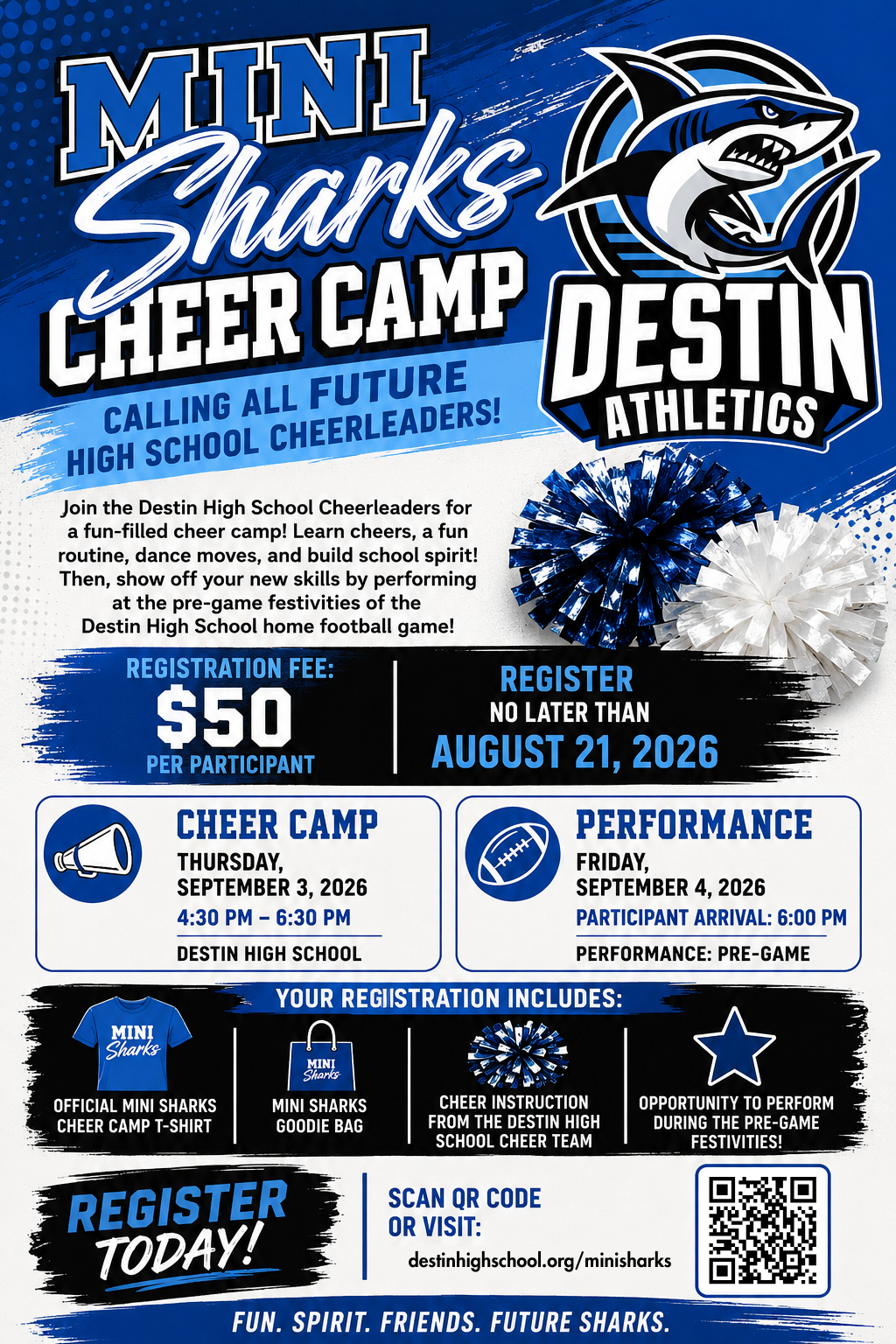 📣 Calling All Future High School Cheerleaders!