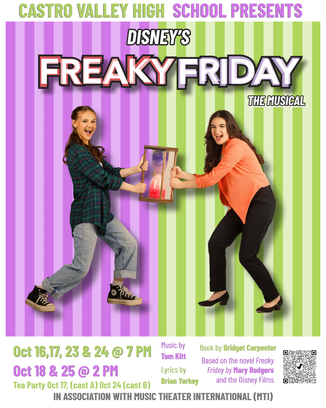 🎭 CVHS presents Disney’s Freaky Friday: The Musical!