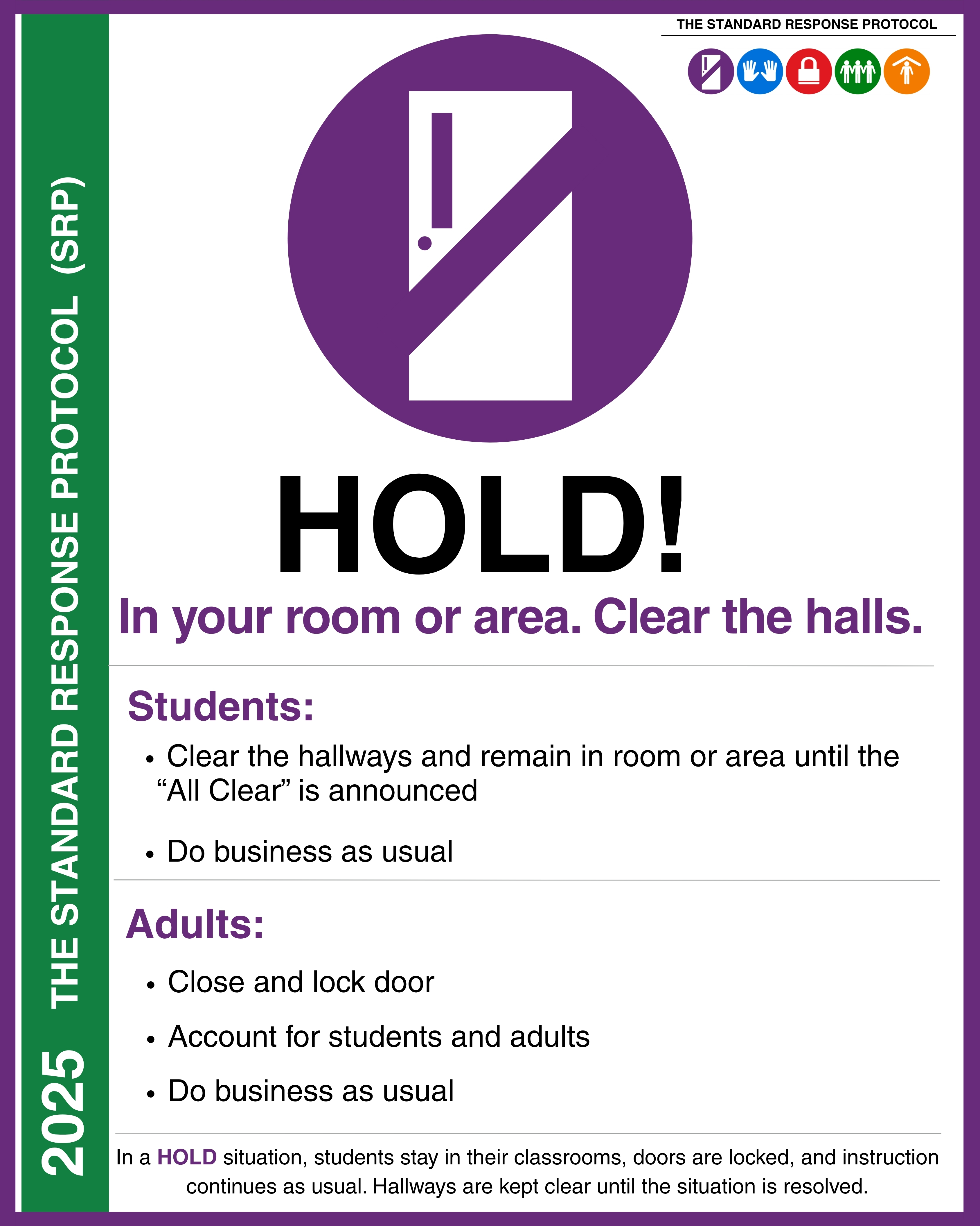 🛡️ KNOW THE SRP: HOLD | 🛡️ CONOZCA EL SRP: PERMANECER