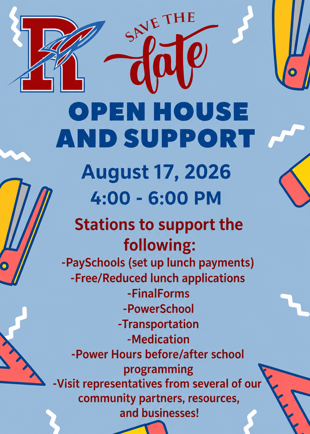 Open House and Support