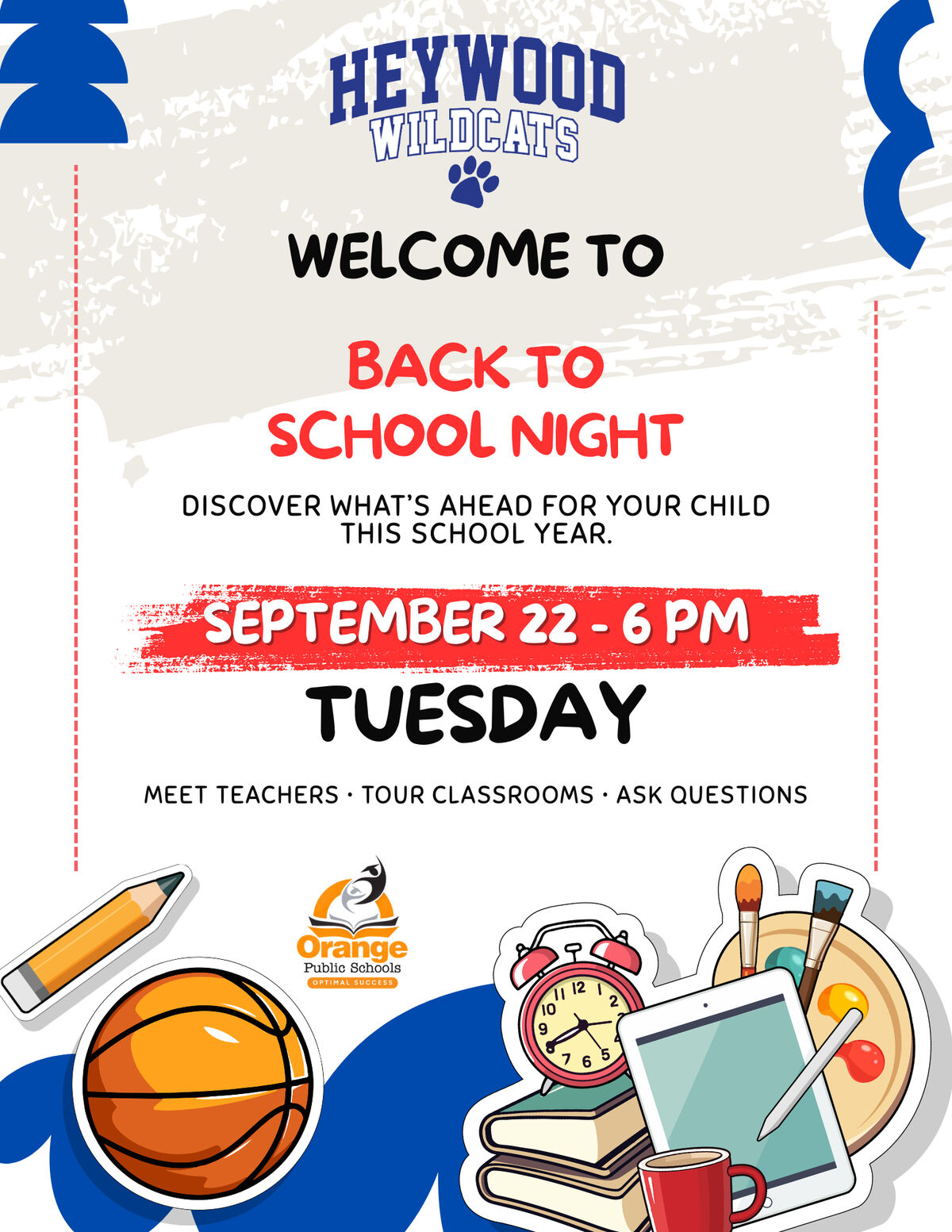 Back to School Night 