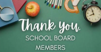 School Board Recognition Week!