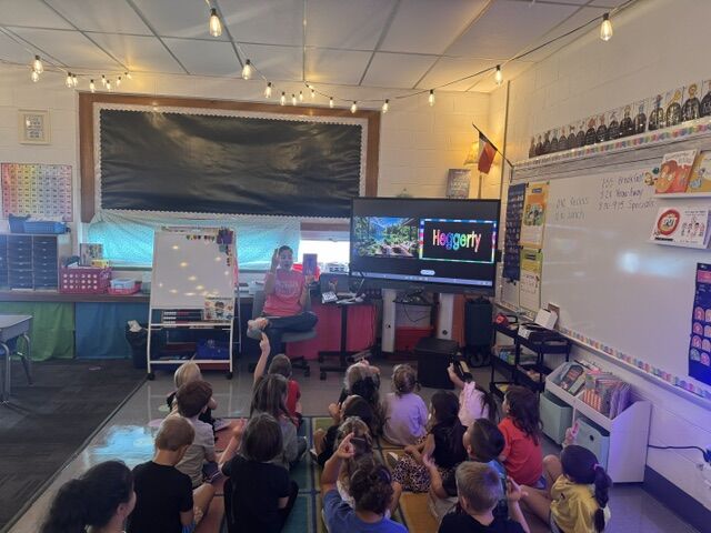 Kindergarten Hard at Work! 