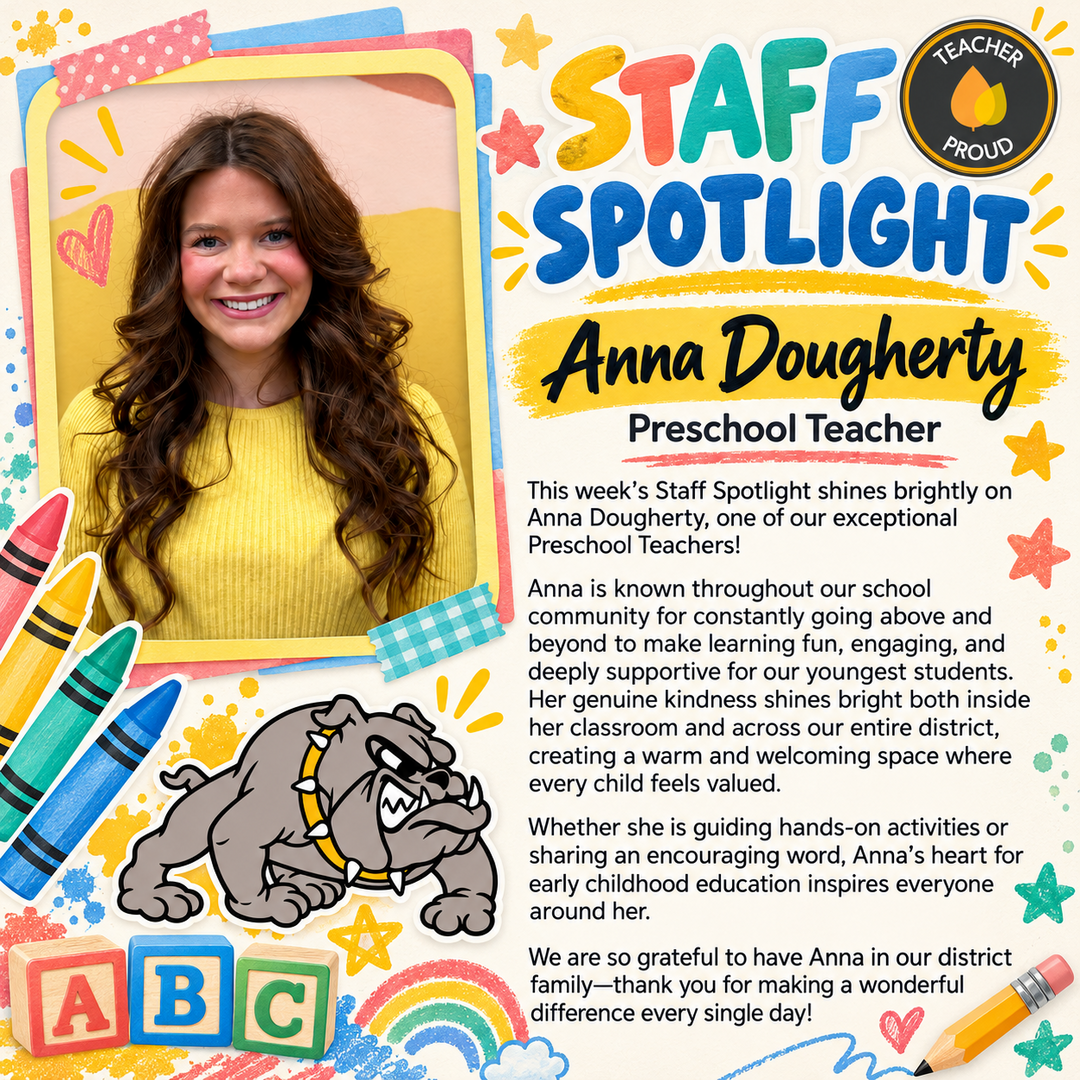 Staff Spotlight - Mrs. Anna Dougherty
