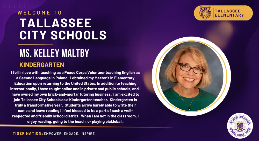 Welcome to Tallassee City Schools!