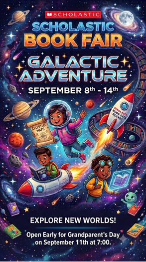 Get Ready for a Far Out Time!! It's the CSE Book Fair!!!!