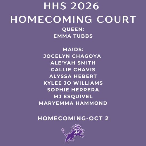 HHS Homecoming Court 2026
