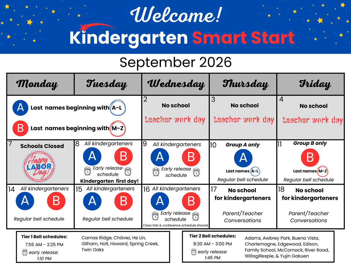 Hello Twin Oaks Kindergarten Families!!! 