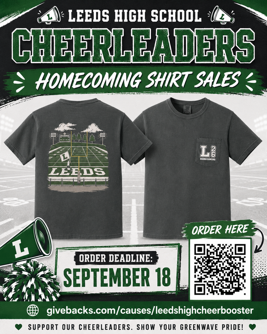 🔥 HOMECOMING T-SHIRTS ARE OFFICIALLY LIVE! 🔥