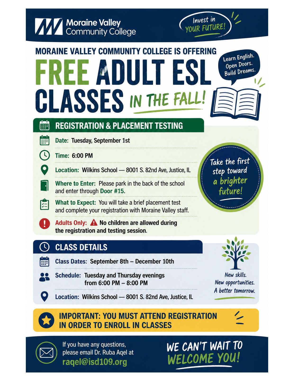 Adult ESL Classes 