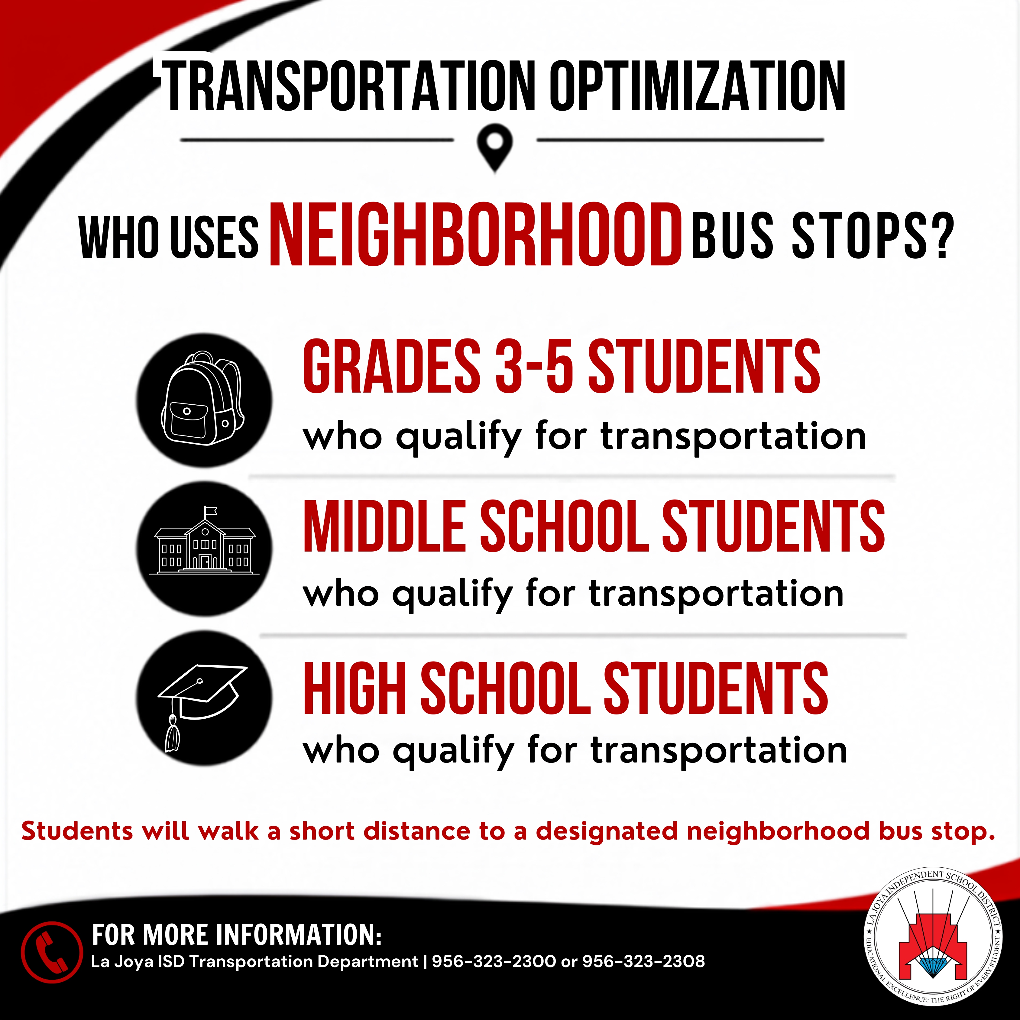 🚌📍 Transportation Optimization Update 🚌📍 Actualización sobre la Optimización del Transporte 📍🚌
