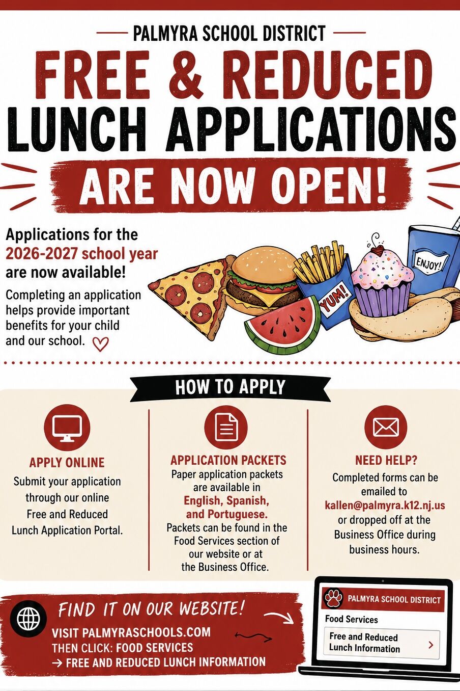 Lunch Information