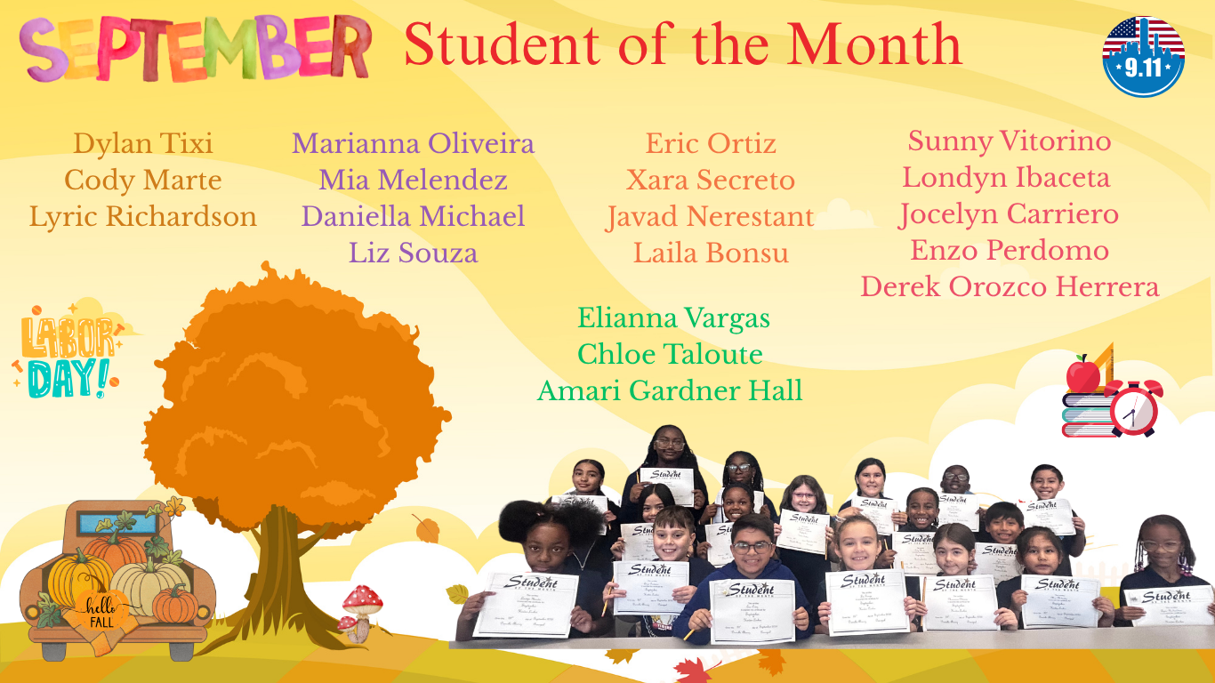 September Student of the Month 