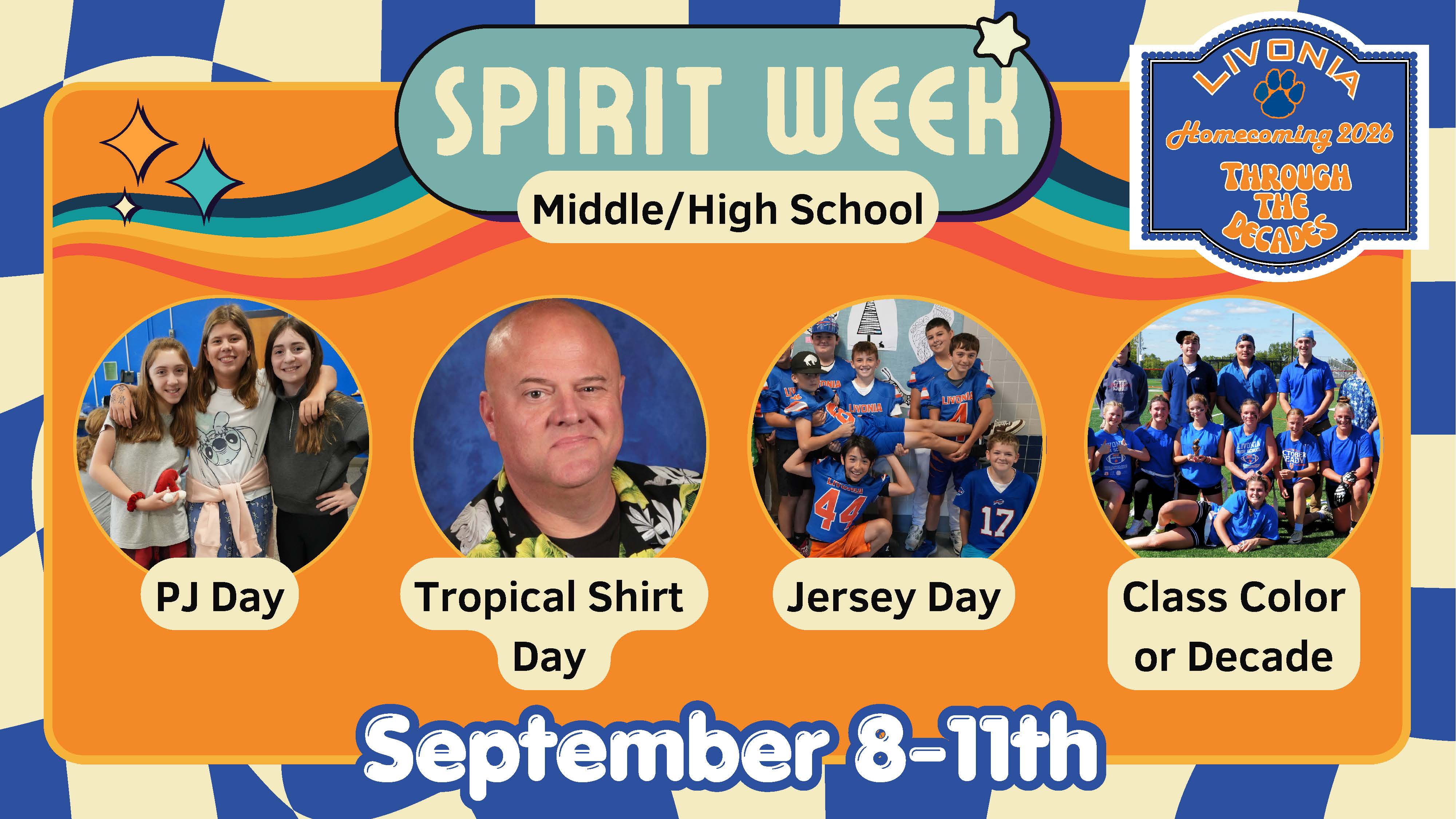 Homecoming 2026 is September 8–12