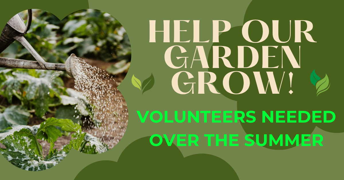 Help Our Garden Grow! 