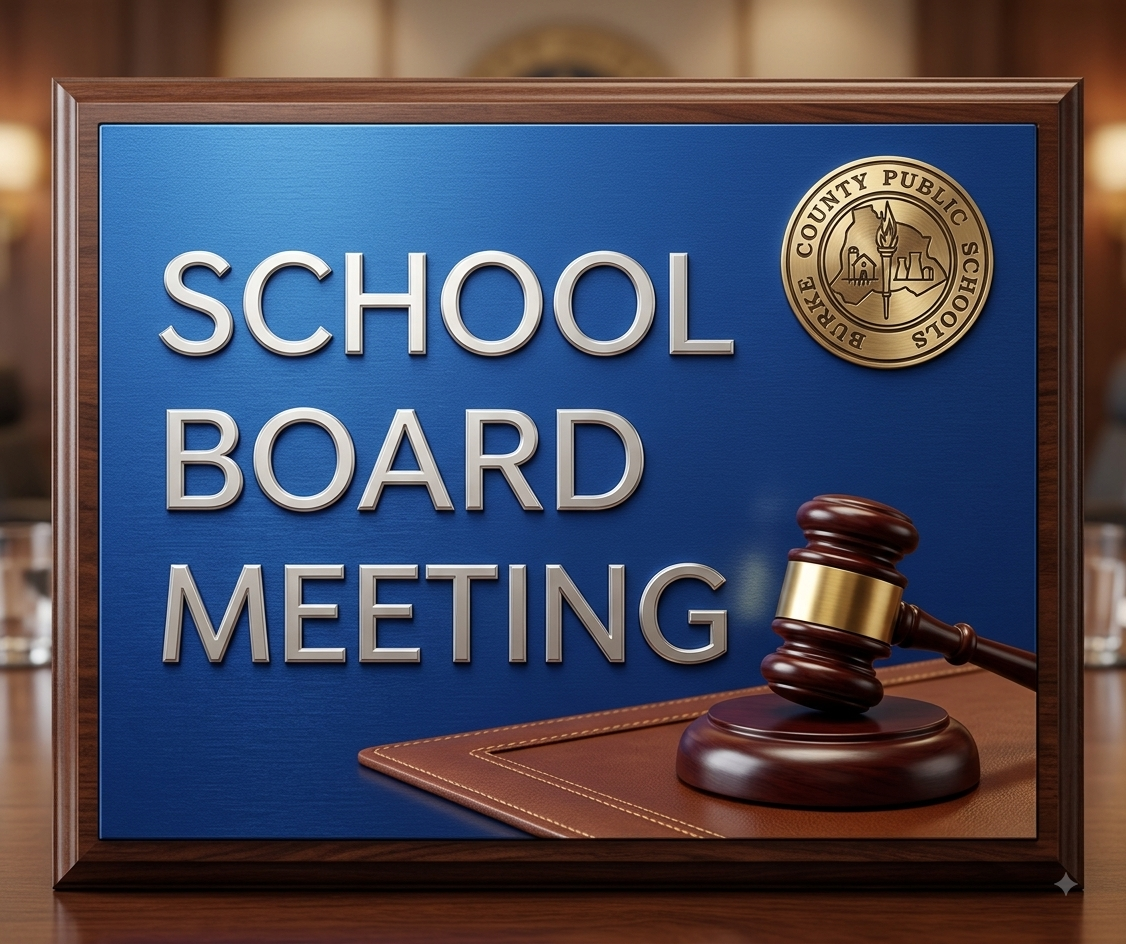 School Board Meeting: October 20th at 5pm