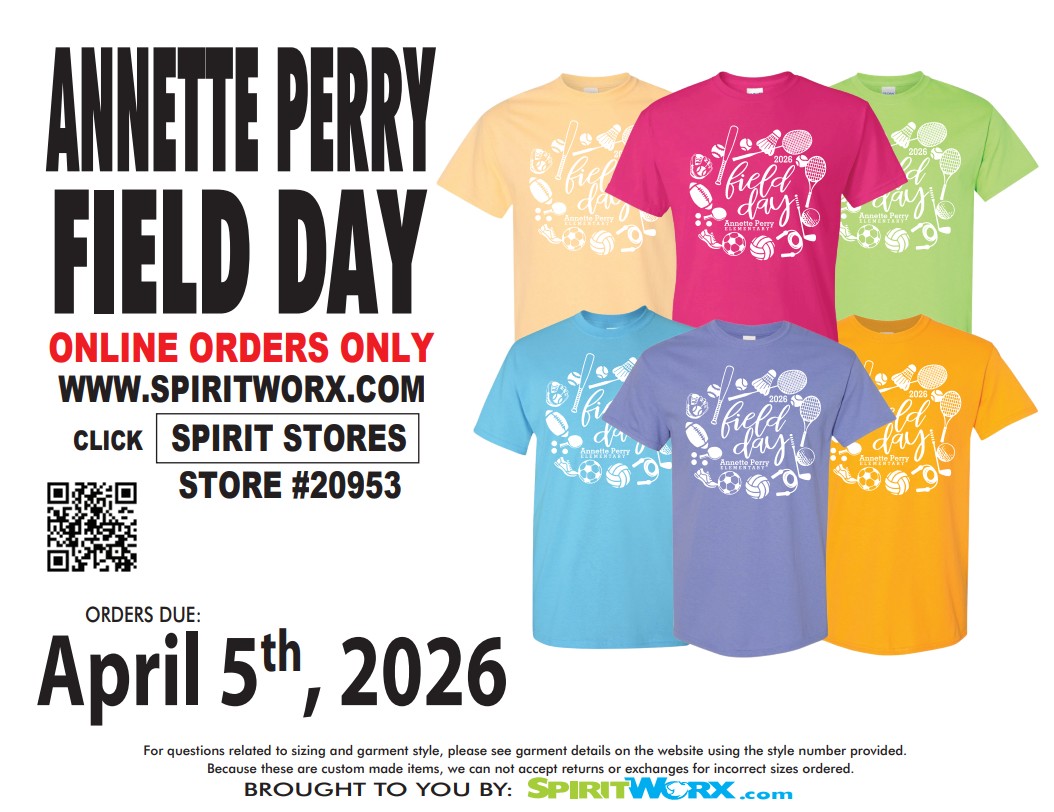 Field Day shirt form
