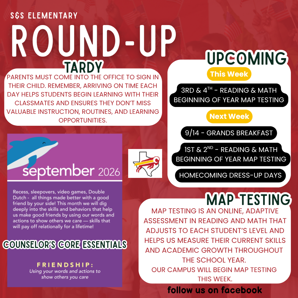 Elementary Weekly Round-Up