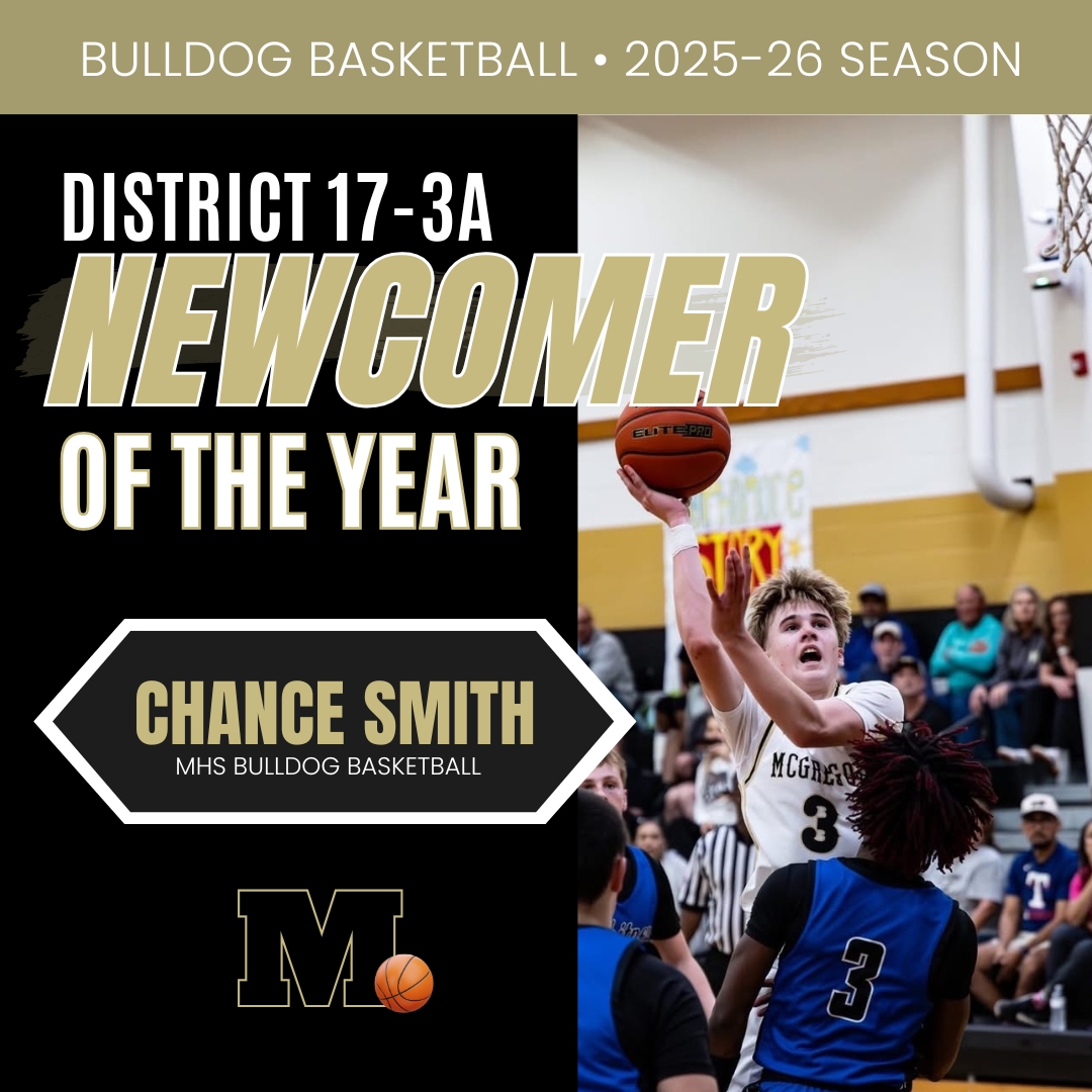 chance smith - newcomer of the year
