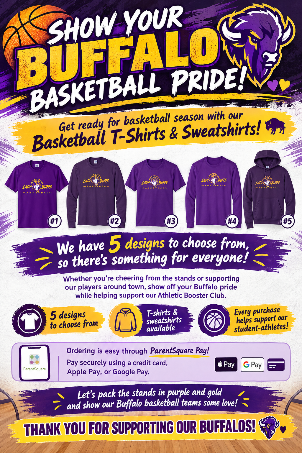 Lady Buffs Basketball Shirts for Sale