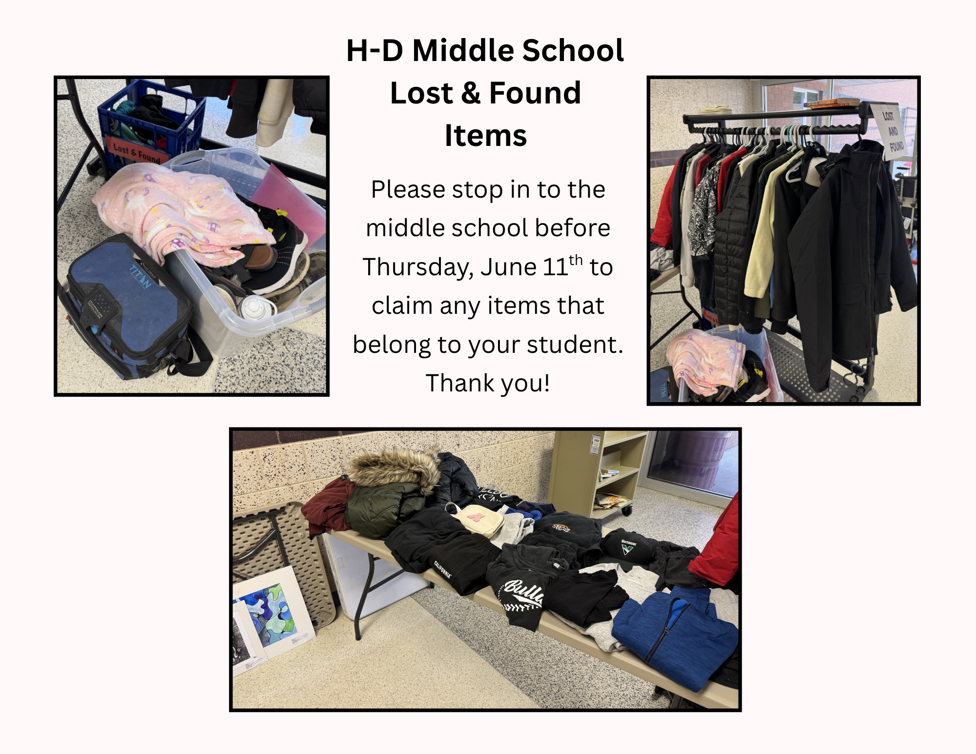 Lost & Found Items:
