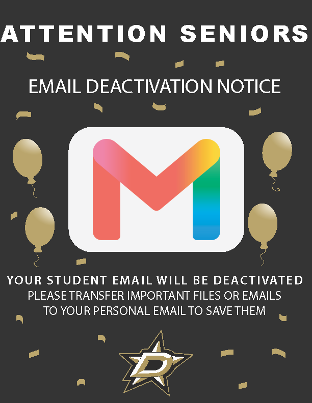 Senior Email Deactivation Notice