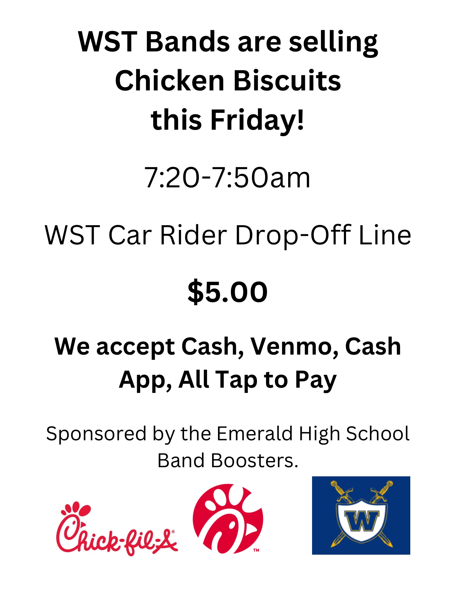 Westview Band Fundraiser 