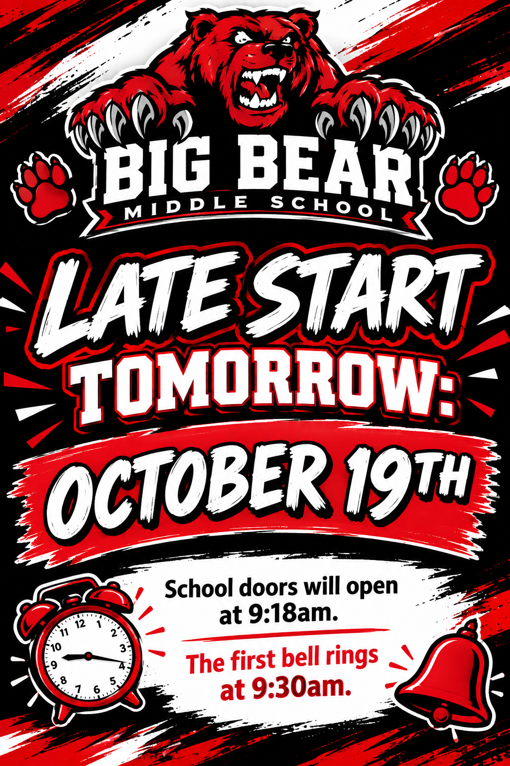 Welcome Back! BBMS Weekly Update!