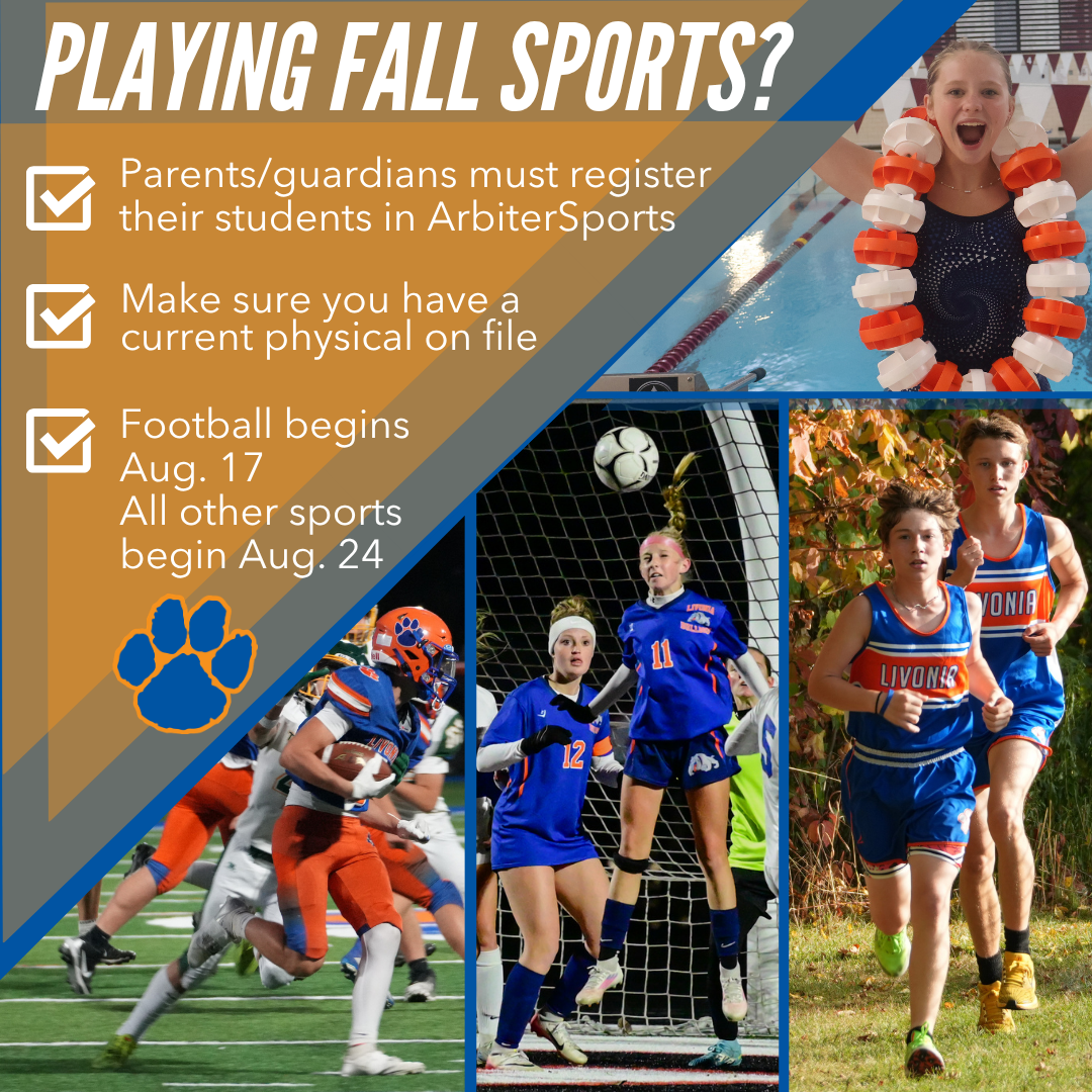 Fall Sport Registration is Open!