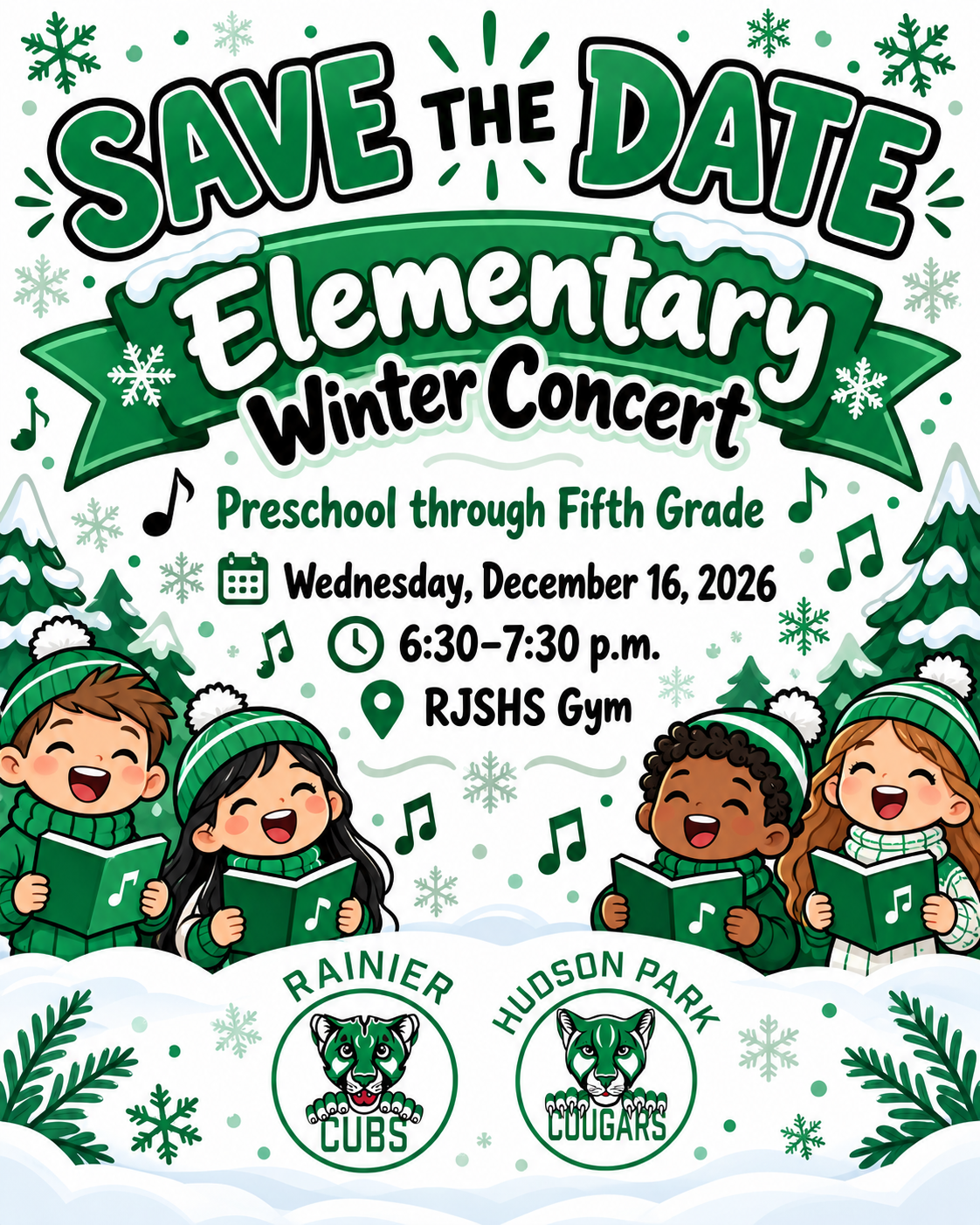 Winter Concert-Save the Date!
