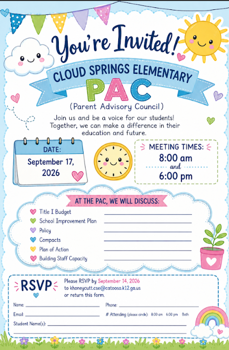 Parent Advisory Council 