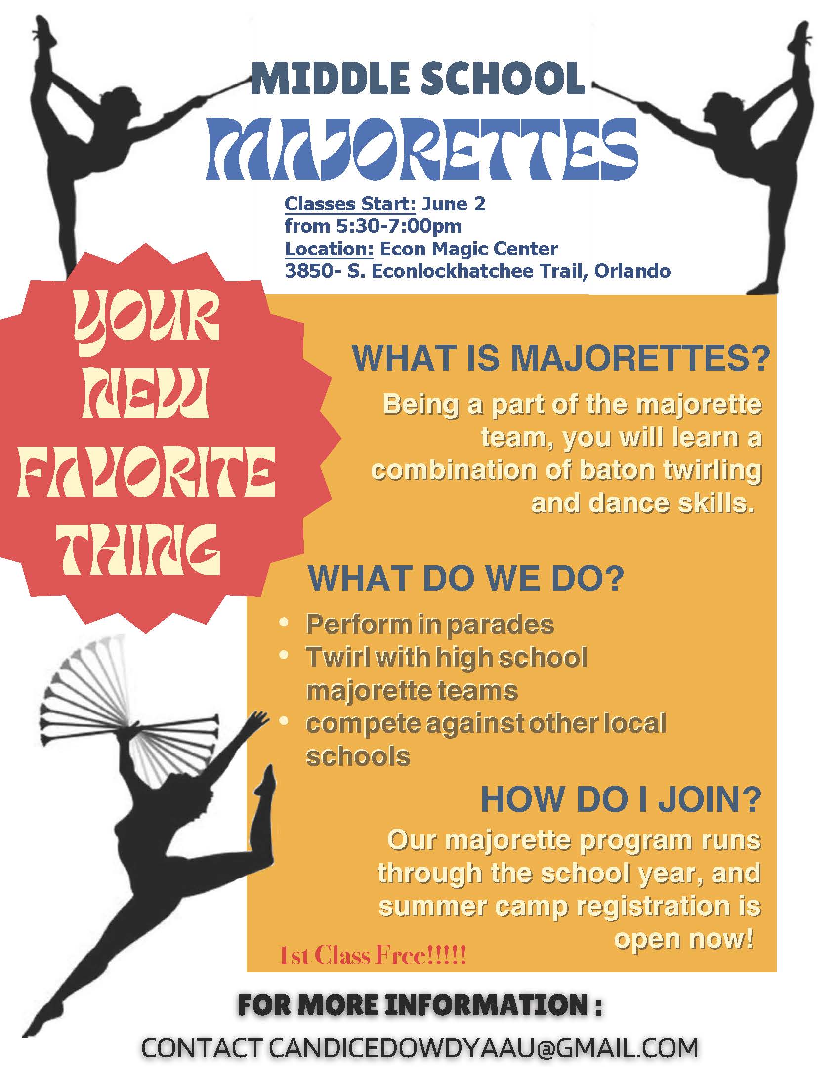 Middle School Majorettes