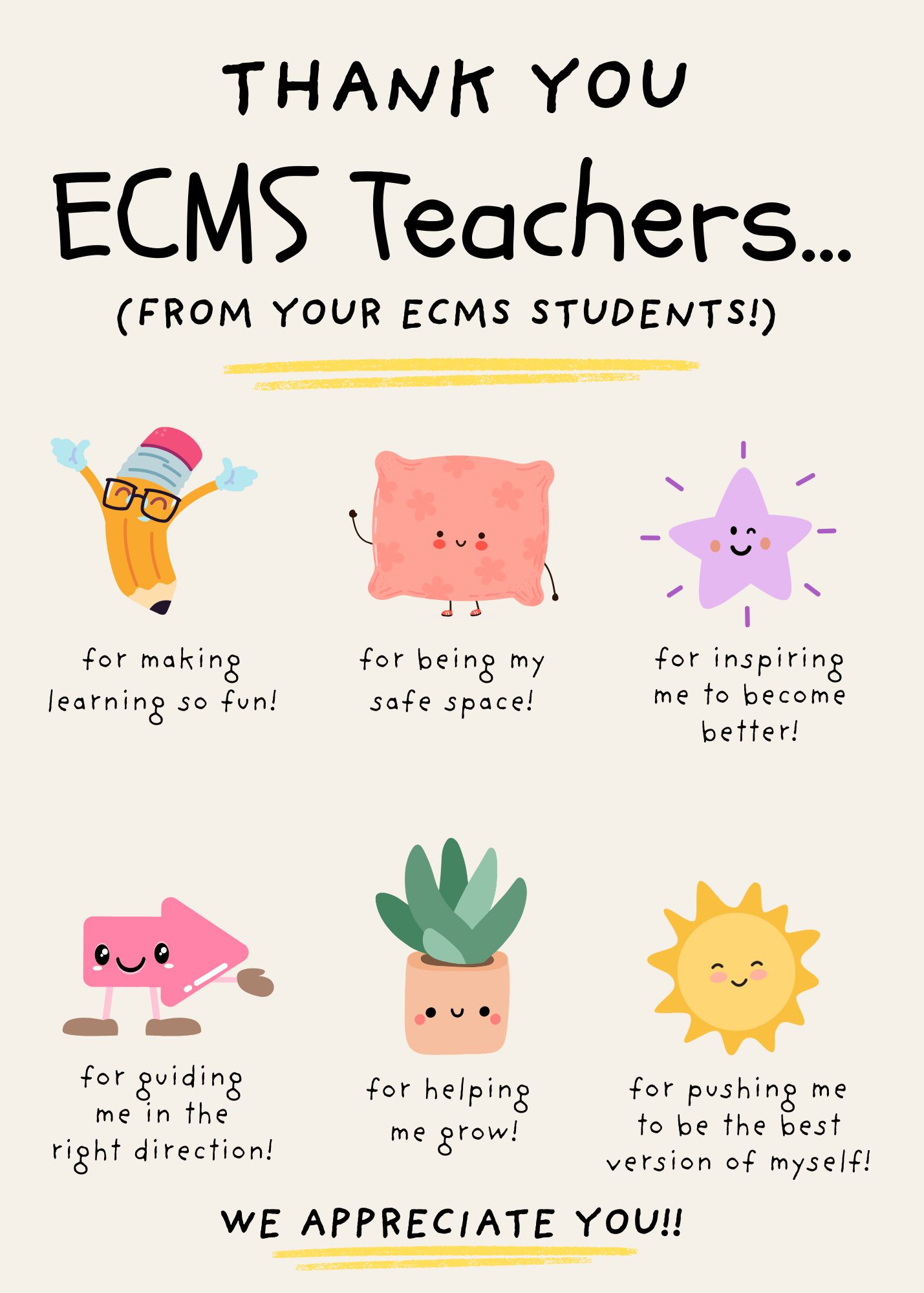 Teacher Appreciation