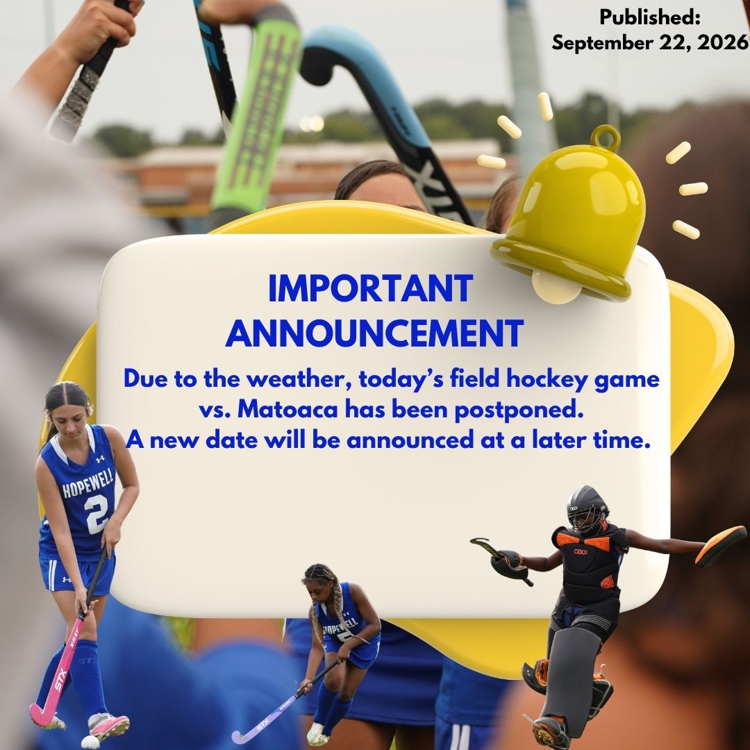 Field Hockey Update