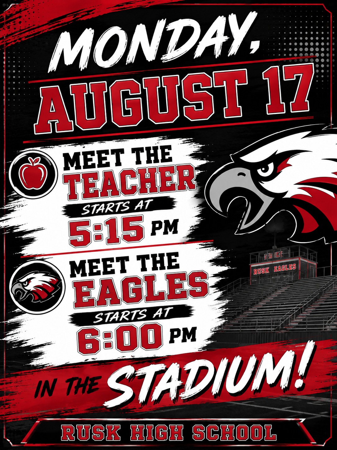 Come see us on Monday!